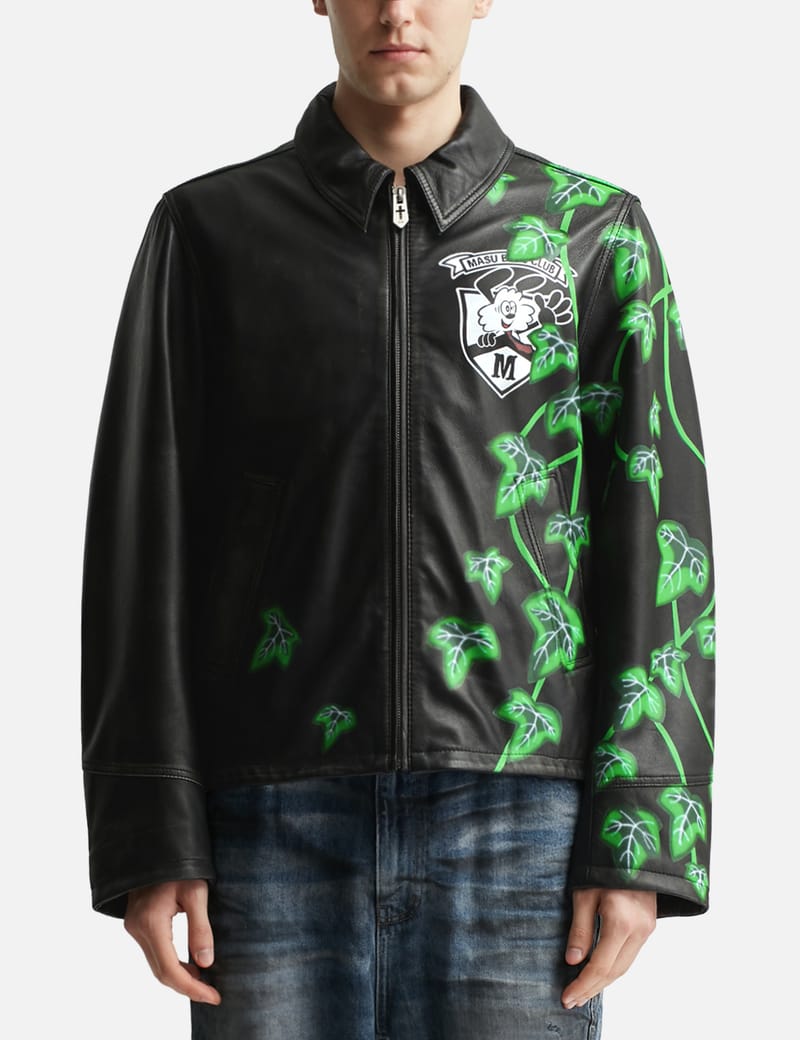 MASU - FLOWER HOLE ZIP-UP SWEAT PARKA | HBX