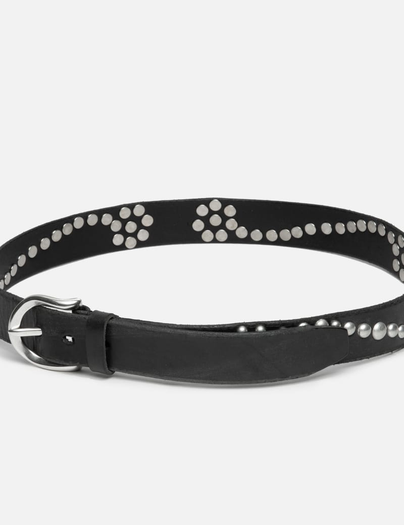 Our Legacy - Studded Double Tongue Belt | HBX