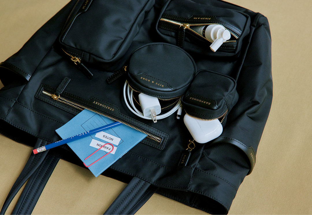 仕事の効率も気分も上がる！ アニヤ・ハインドマーチの”多ポケット