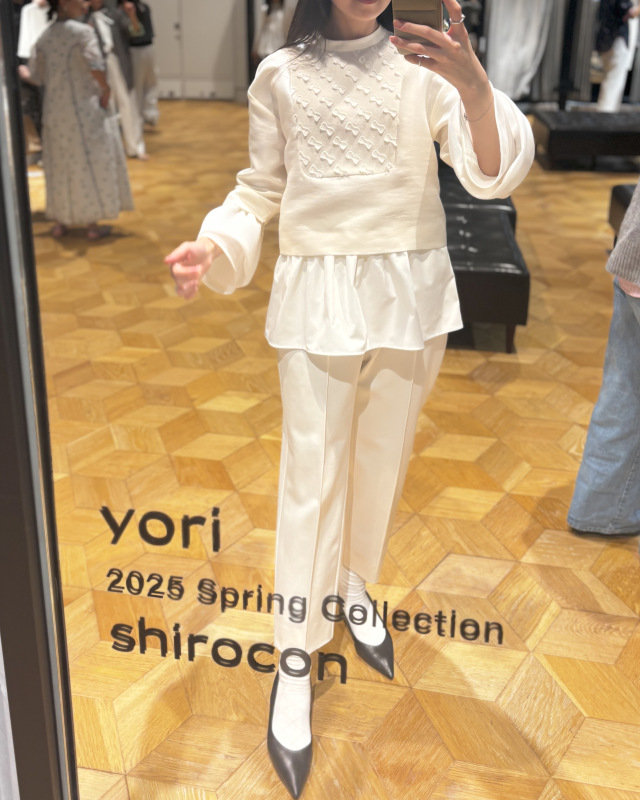 yori】2025 SpringCollection 先行受注会での試着レポ | Marisol