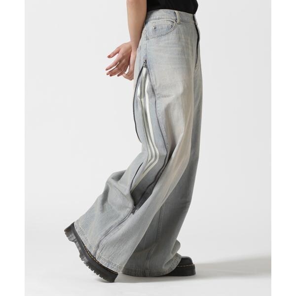 adidas／アディダス／WASHED DENIM ZIP PANTS | エルエイチピー(LHP