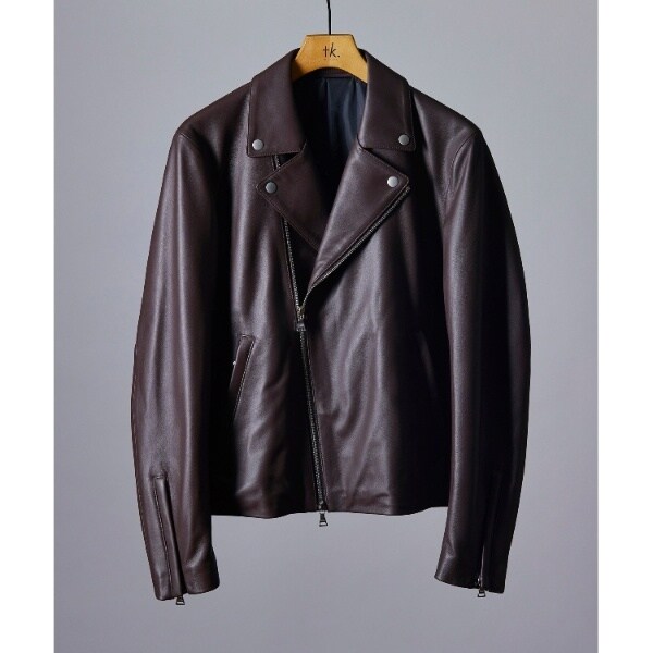 ラムレザーダブルライダースジャケット | ティーケー タケオキクチ(tk