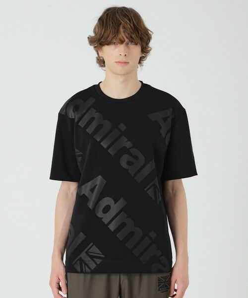 セール】 【BLACK lab.×Admiral】ビッグエンボスロゴTシャツ