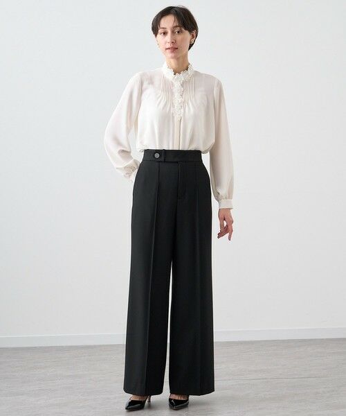 セール】 【Eternal Line 2024】ジョーゼットフラワーレース ブラウス