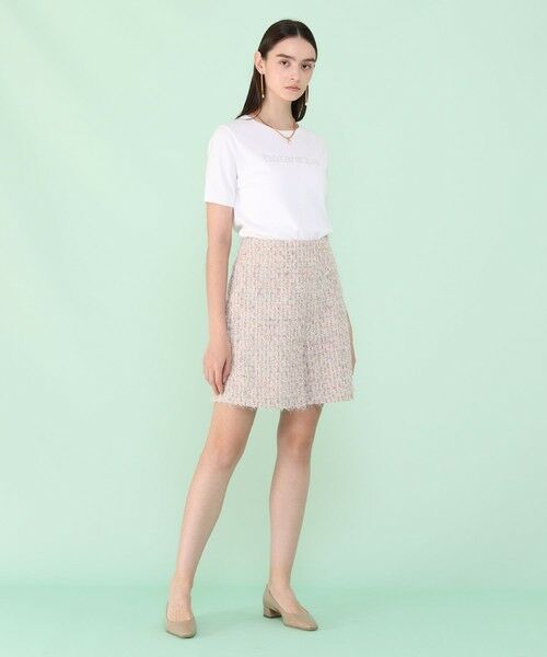 セール】 【セットアップ対応商品】フェザーツイードキュロットパンツ