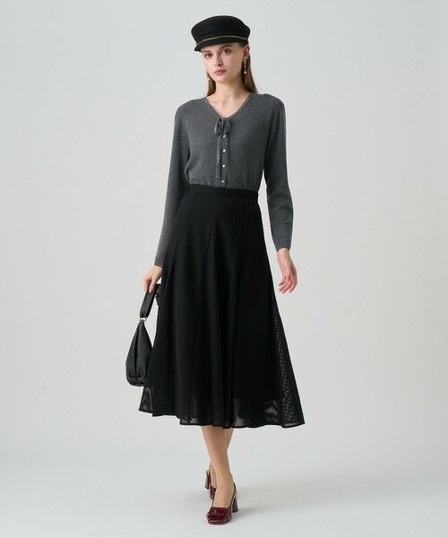 ステップビジューVネックカーディガン （カーディガン・ボレロ