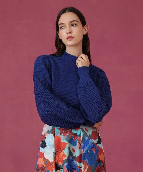 セール】 リップルタックパフ プルオーバー （ニット・セーター