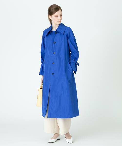 セール】 Peマイクロタフタステンカラーコート （ステンカラーコート