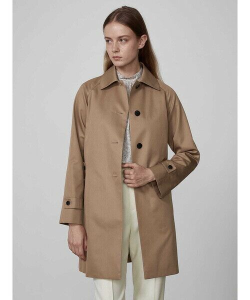 ミニマルステンカラーコート （その他アウター）｜Aquascutum / アクア