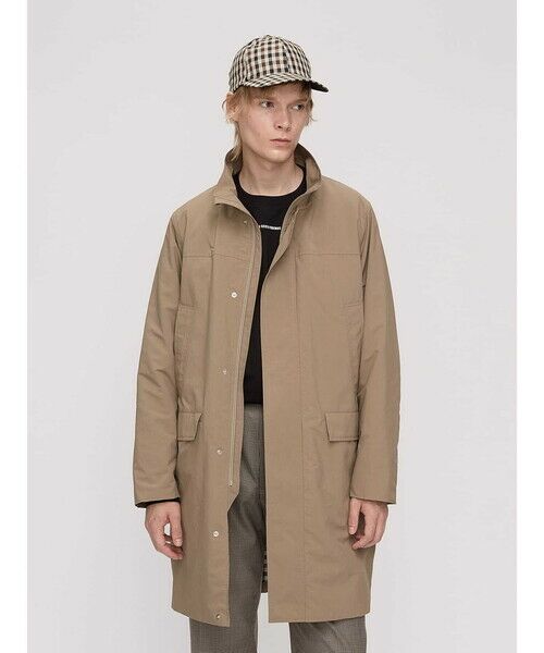 ダウンライナー スタンドカラーコート （その他アウター）｜Aquascutum