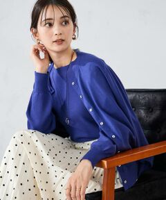 レディース カーディガン・ボレロ（条件：ブルー系）| ファッション