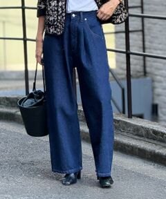 デニムクロップドパンツ （デニムパンツ）｜＊＊かぐれ / かぐれ