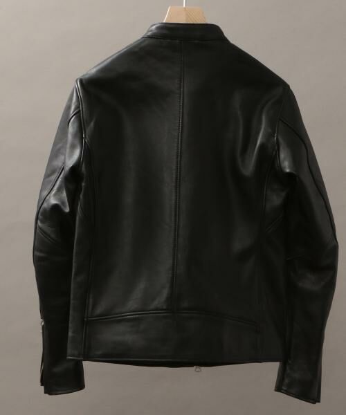 by ∴ UKレザー シングルライダースジャケット （レザーブルゾン