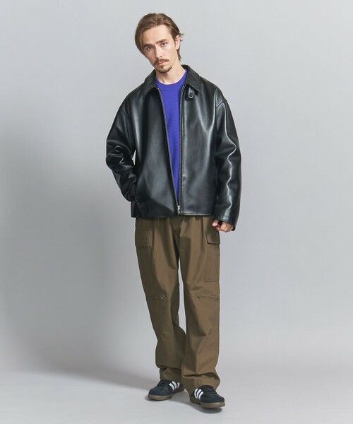 NZ シープ レザー ブルゾン （その他アウター）｜BEAUTY&YOUTH UNITED