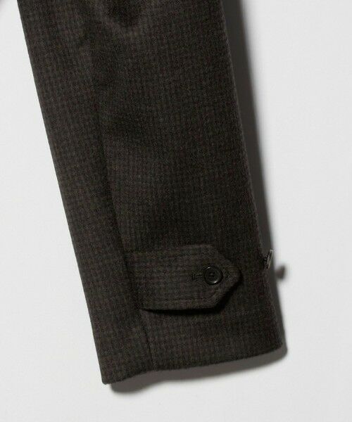 セール】 120S メルトン チェック バルカラーコート （その他アウター