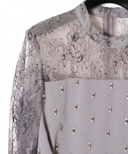 刺繍ワイドサロペット （サロペット・オールインワン）｜GRACE