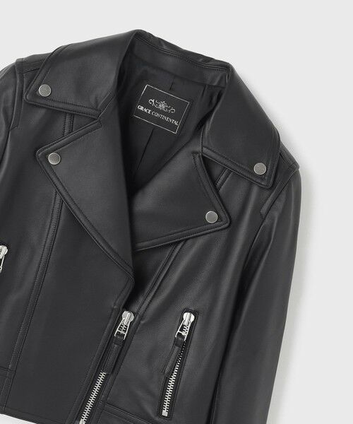 セール】 ラムレザーライダースジャケット （レザーブルゾン