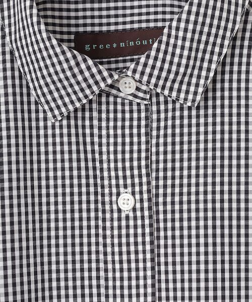 セール】 ブロードギンガムチェックシャツ （シャツ・ブラウス