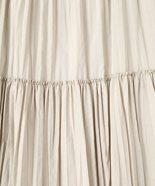 セール】 ランダムプリーツティアードスカート （ロング・マキシ丈