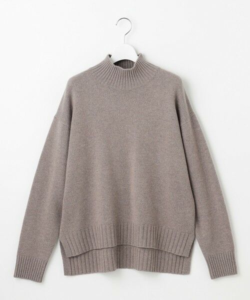 ウールカシミヤブレンドスパンコールハイネック ニット （ニット