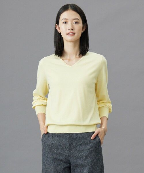 ご好評につき新色追加！・WEB限定カラーあり・洗える】PRINCE Vネック