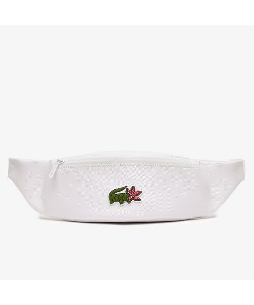 セール】 『Lacoste x Netflix』 クロックプリントファニーパック