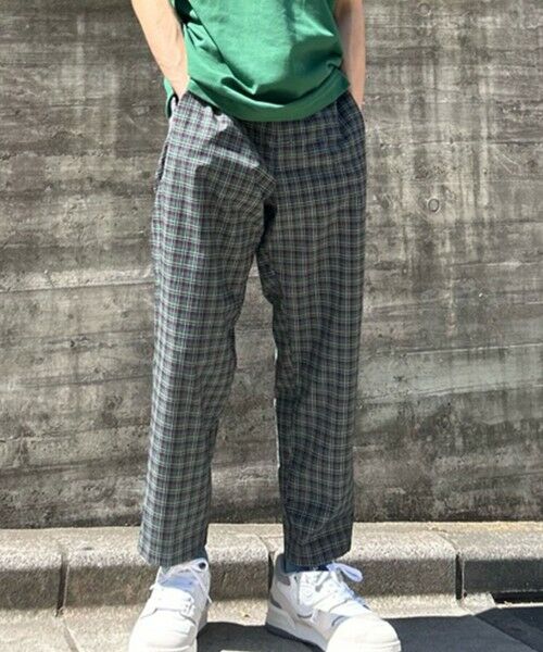 セール】 吸水速乾 ウルトラドライ チェックゴルフパンツ （チノ