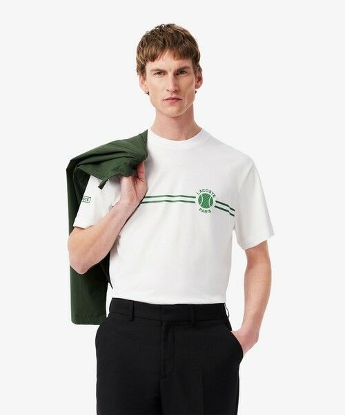 セール】 テニスボールプリントTシャツ （Tシャツ）｜LACOSTE