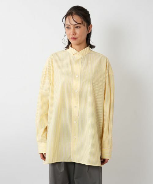 セール】 ストライプビッグシャツ【TICCA】 （シャツ・ブラウス