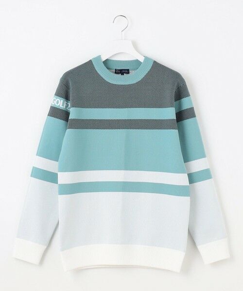 セール】 【MEN】【洗える】カラーブロック 裏付き ニット （ニット