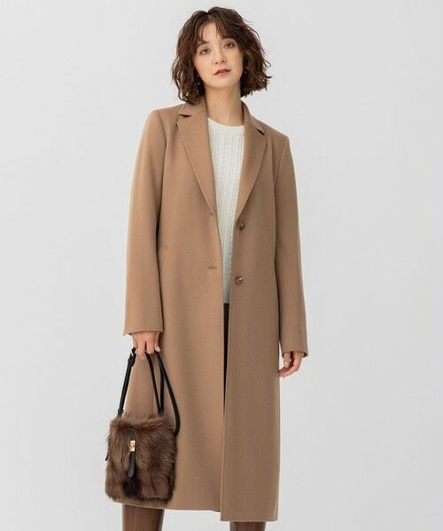 CLASSY.12月号掲載】ロロピアーナ スーパー ウール チェスターコート