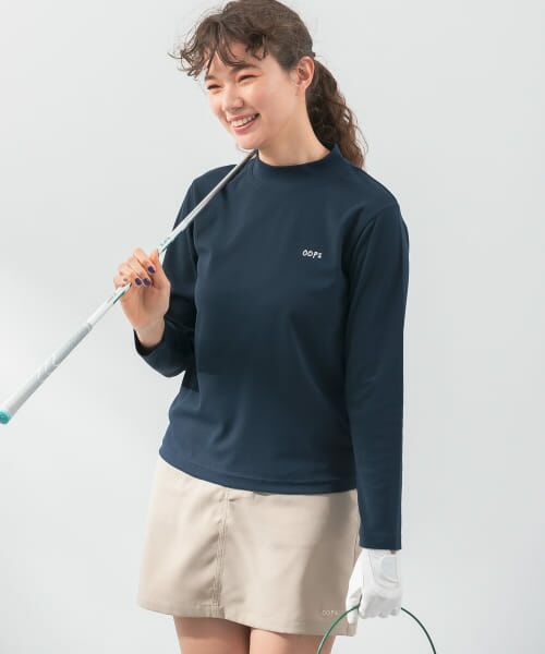 セール】 OOPS ロングスリーブモックネックTシャツ （Tシャツ