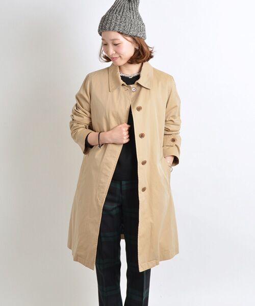 セール】 【インナーダウン付き】ステンカラーコート （ステンカラー