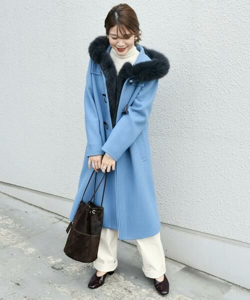 セール】 ファーダッフルコート◇ （ダッフルコート）｜SHIPS