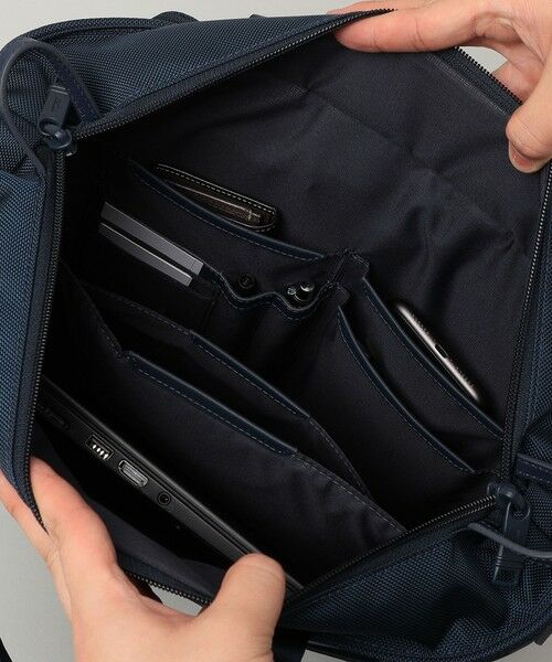 SHIPS別注】TUMI: 完全別注モデル エクスパンダブル スクエア トート