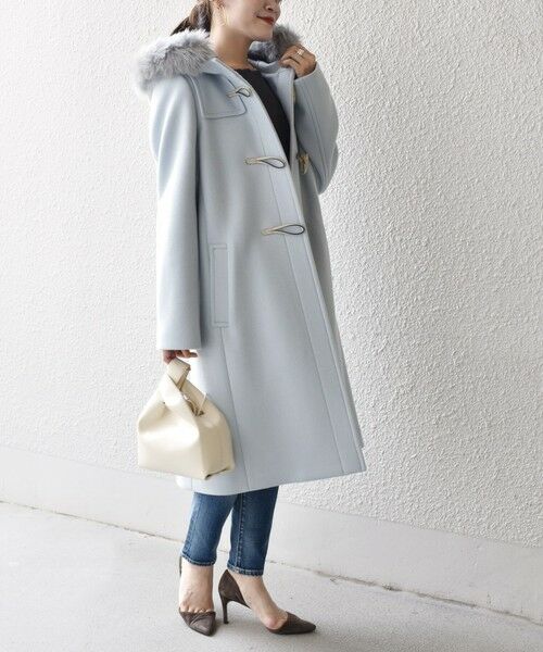 セール】 フェイクファーダッフルコート◇ （ダッフルコート）｜SHIPS