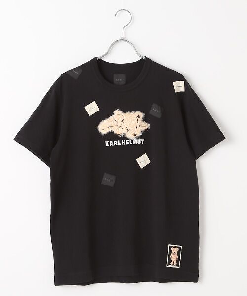 セール】 くまアップリケTシャツ （Tシャツ）｜PINK HOUSE / ピンク