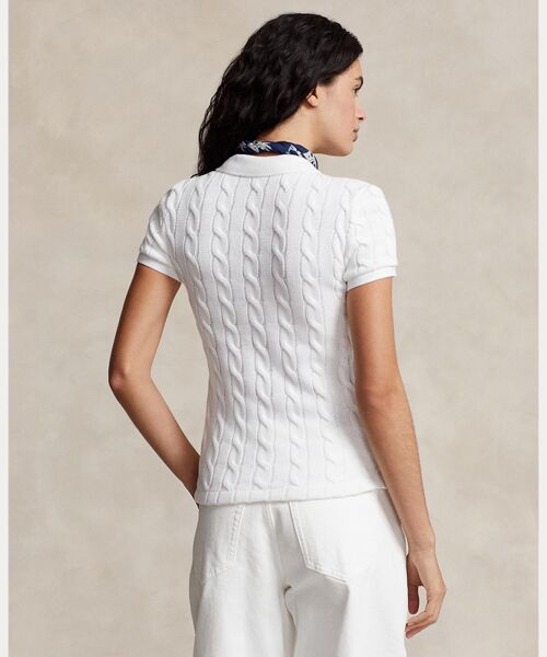 ケーブルニット ポロシャツ （ポロシャツ）｜POLO RALPH LAUREN / ポロ