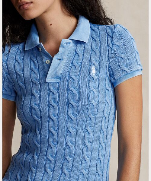 ケーブルニット ポロシャツ （ポロシャツ）｜POLO RALPH LAUREN / ポロ