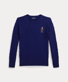 ボーイズ 8才～20才)Polo ベア ケーブルニット コットン セーター