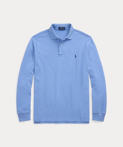 セール】 カスタム スリム ロングスリーブ ポロシャツ （ポロシャツ