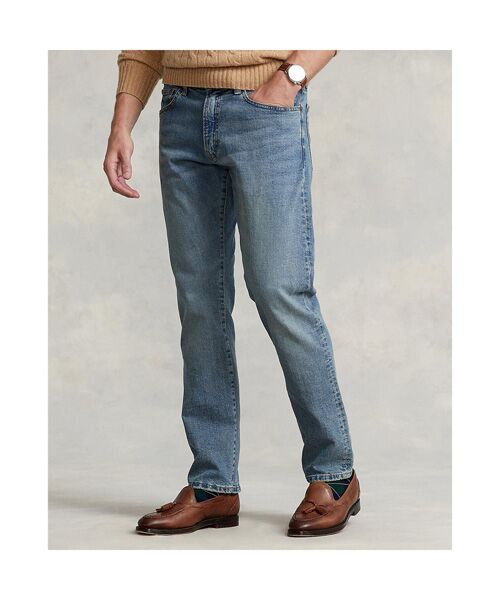 Hampton リラックスド ストレート ジーンズ （デニムパンツ）｜POLO