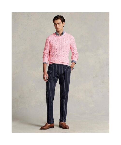 ケーブルニット コットン セーター （ニット・セーター）｜POLO RALPH