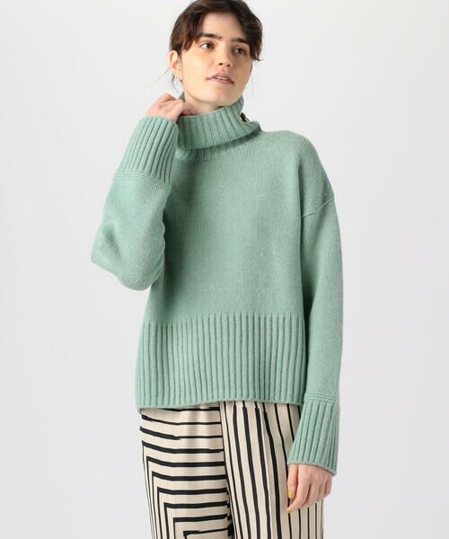 セール】 ジーロンラムズウール ハイネックプルオーバー （ニット