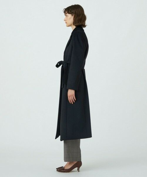 スーパーカシミヤ ベルテッドコート （その他アウター）｜TOMORROWLAND
