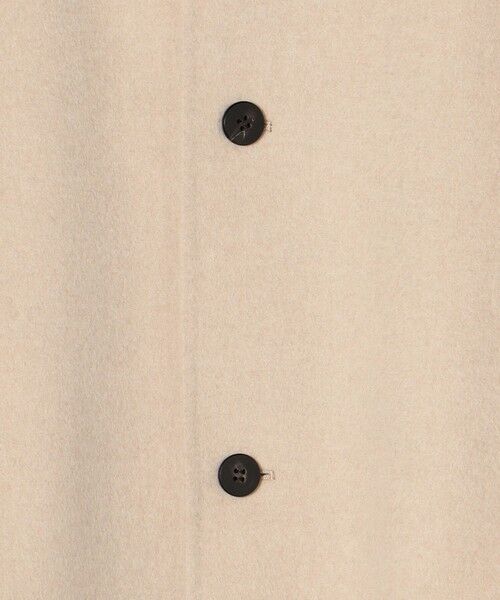 セール】 ダブルフェイス クルーネックロングコート （その他アウター