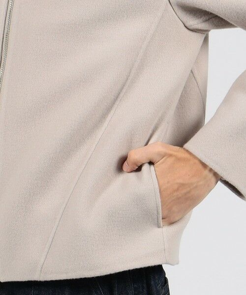 セール】 Super170'sウールメルトン ショートブルゾン （ブルゾン