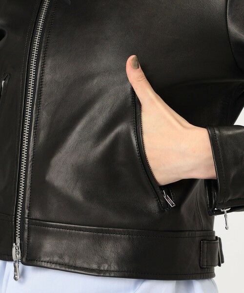 ラムレザー ライダースジャケット （レザーブルゾン・ジャケット