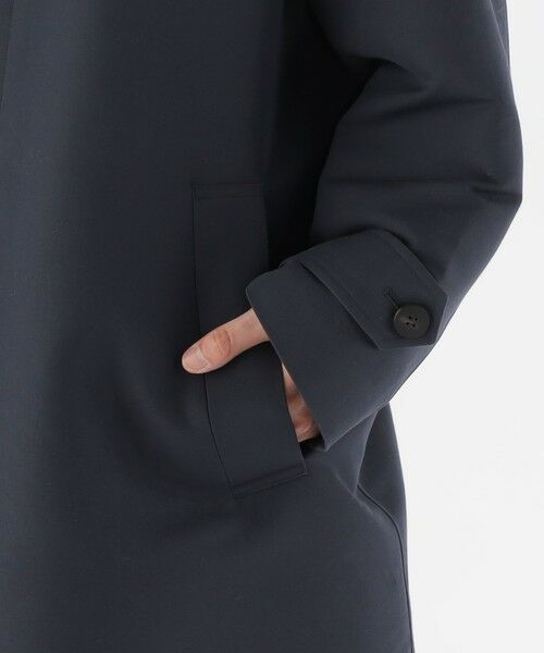 セール】 ウールコットンダブルクロス バルカラーコート （ステン