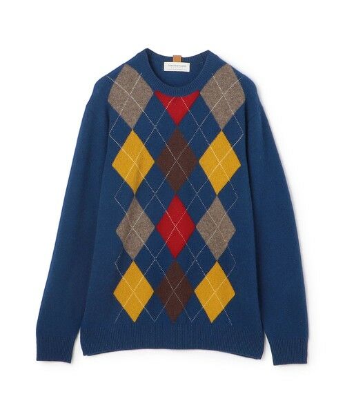 セール】 TOMORROWLAND tricot カシミヤ アーガイルニット （ニット